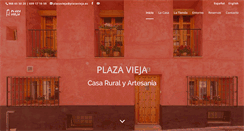 Desktop Screenshot of plazavieja.es