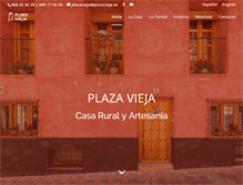 Tablet Screenshot of plazavieja.es